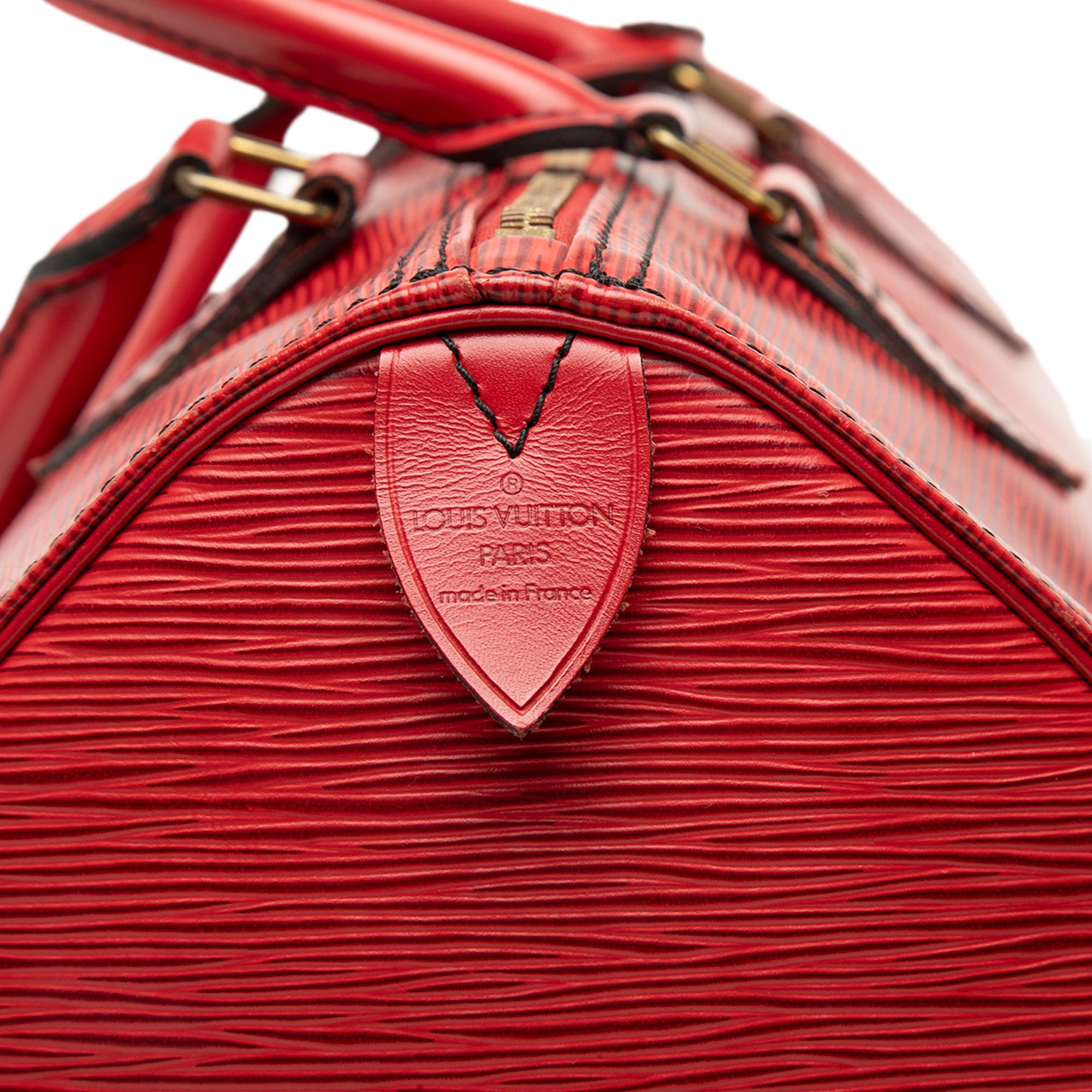 Louis Vuitton Epi Speedy 30