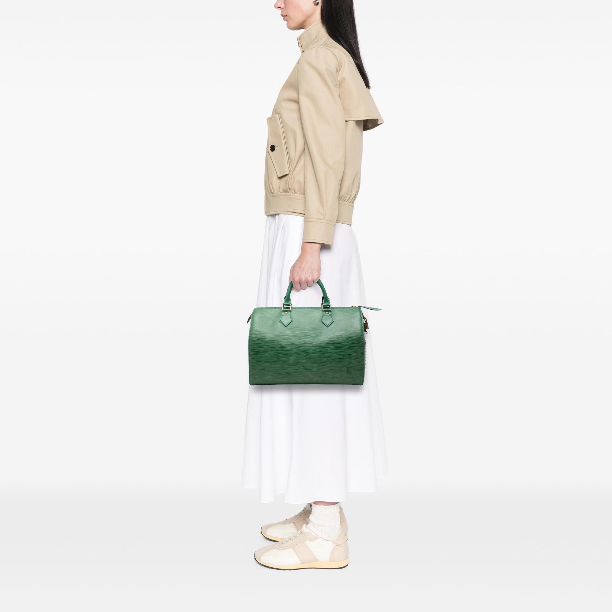 Louis Vuitton Epi Speedy 35