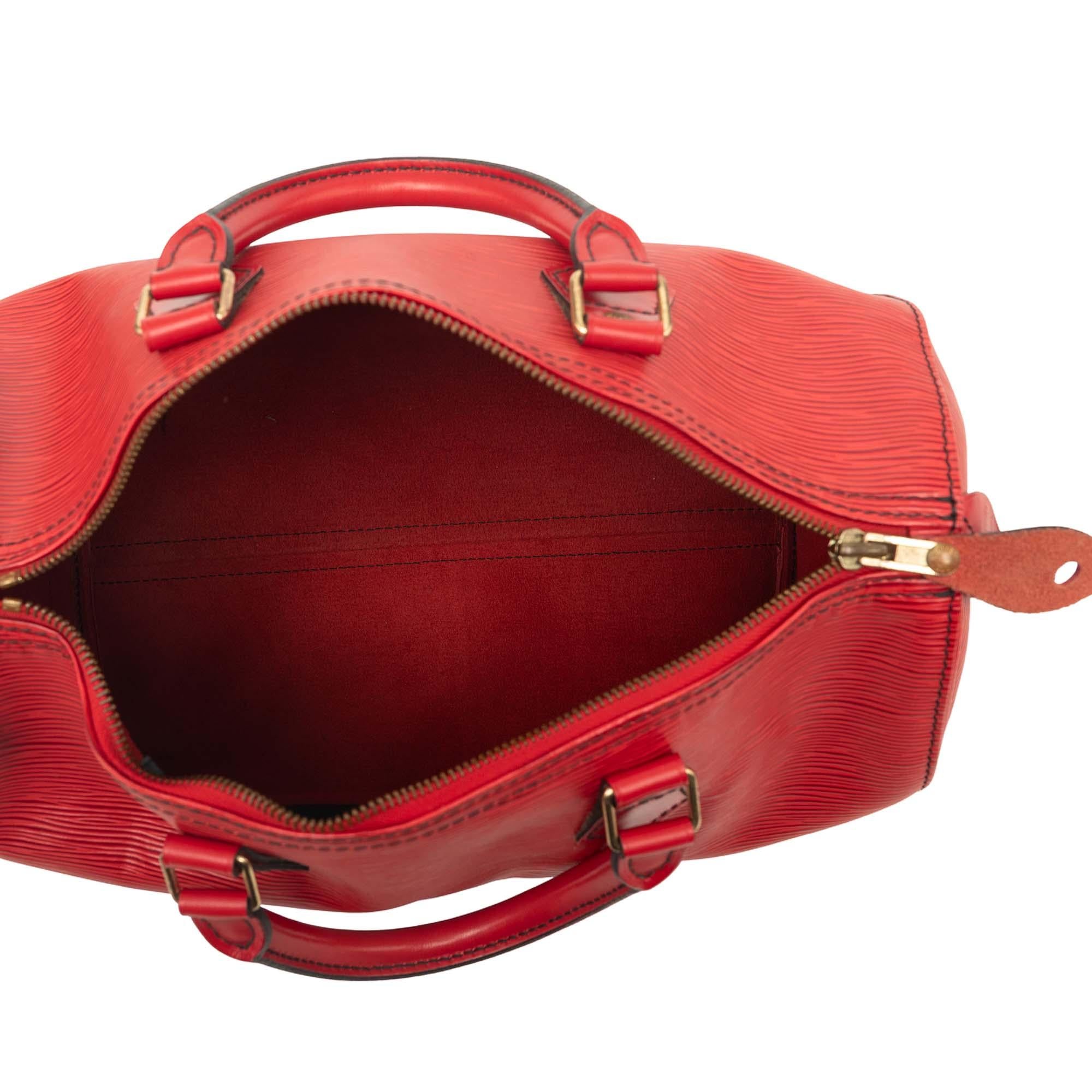 Louis Vuitton Epi Speedy 35