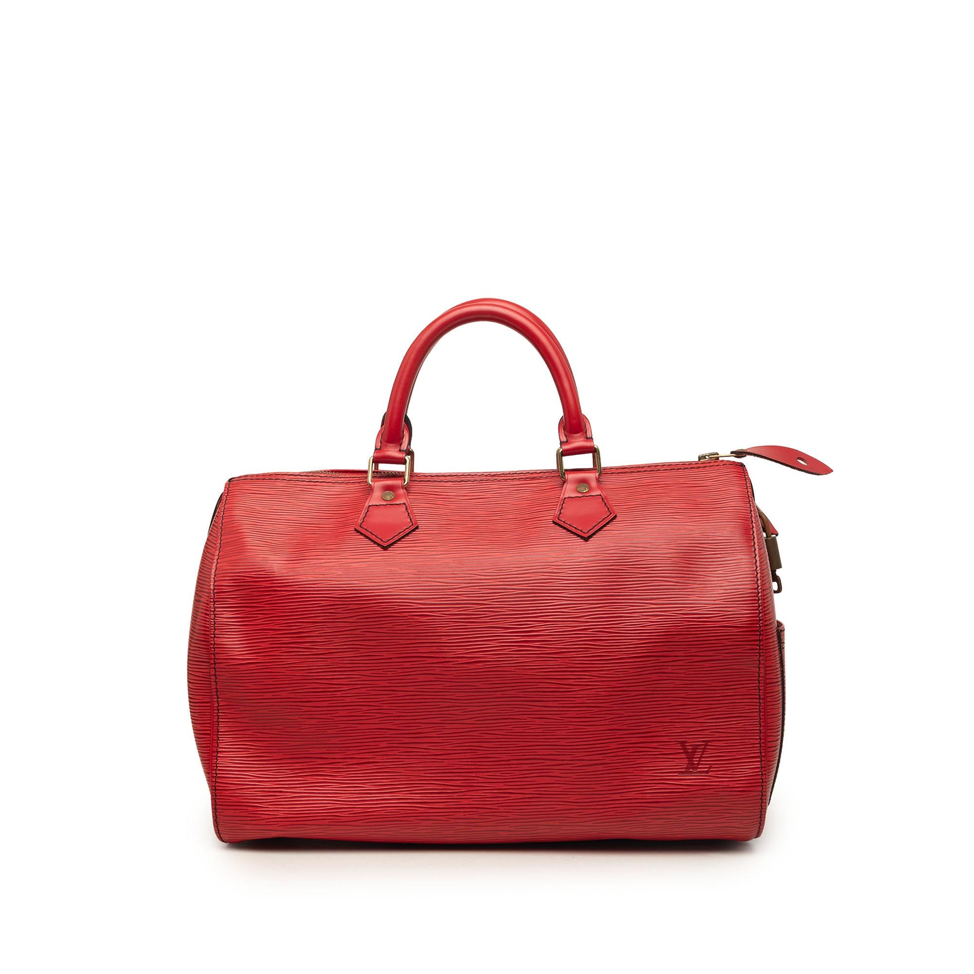 Louis Vuitton Epi Speedy 35