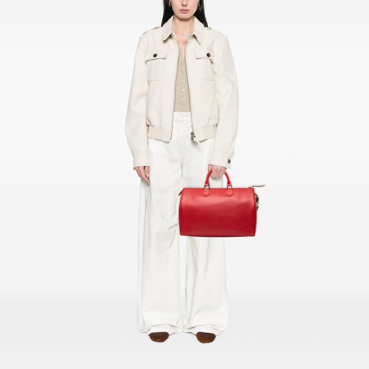 Louis Vuitton Epi Speedy 35