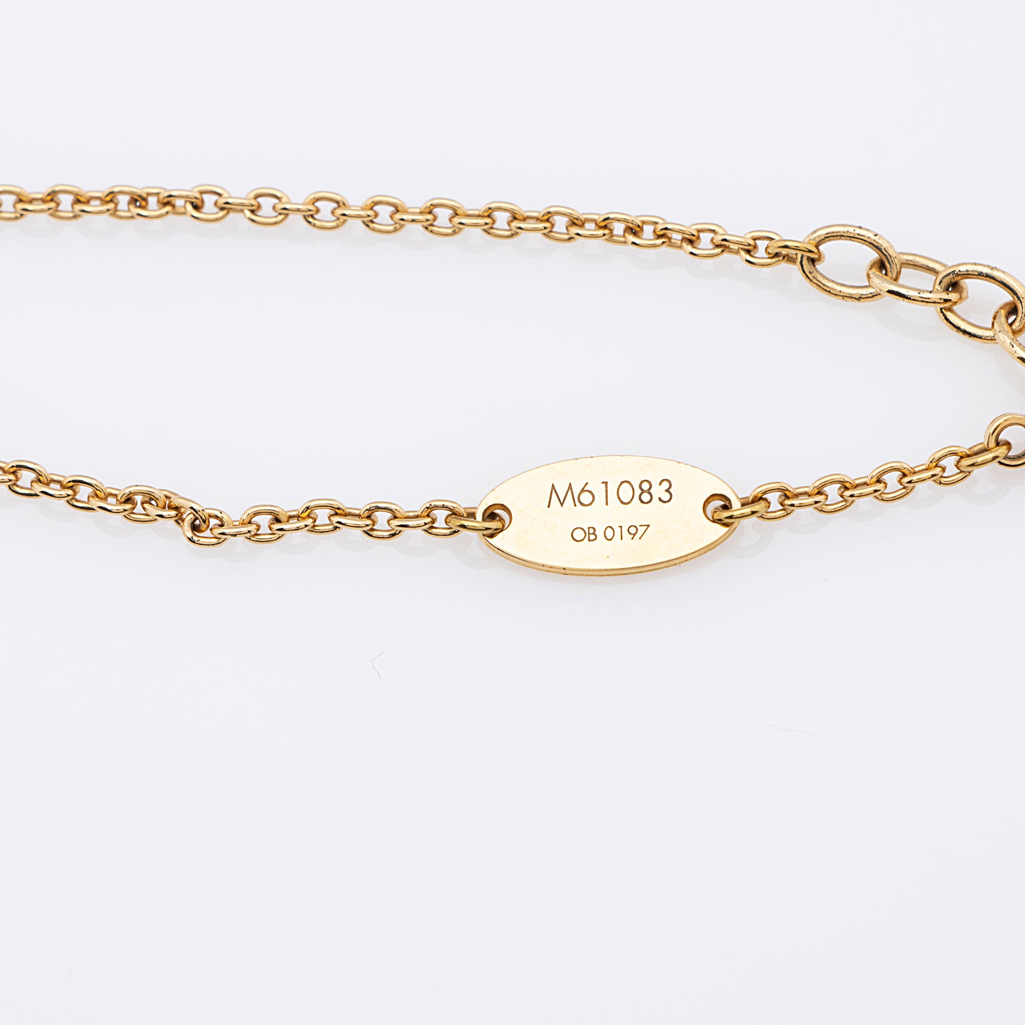 Louis Vuitton Essential V Necklace