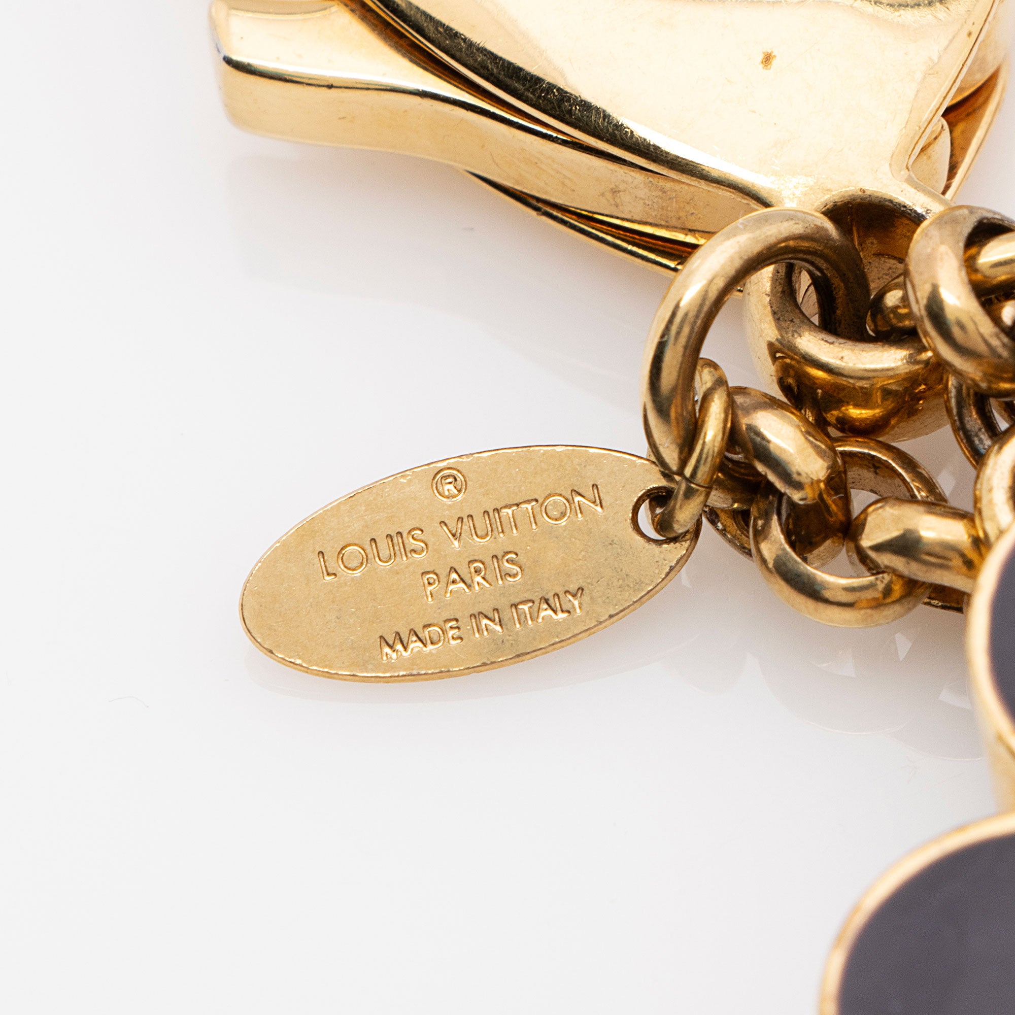 Louis Vuitton Fleur de Monogram Bag Charm (SHF-brz0LU)