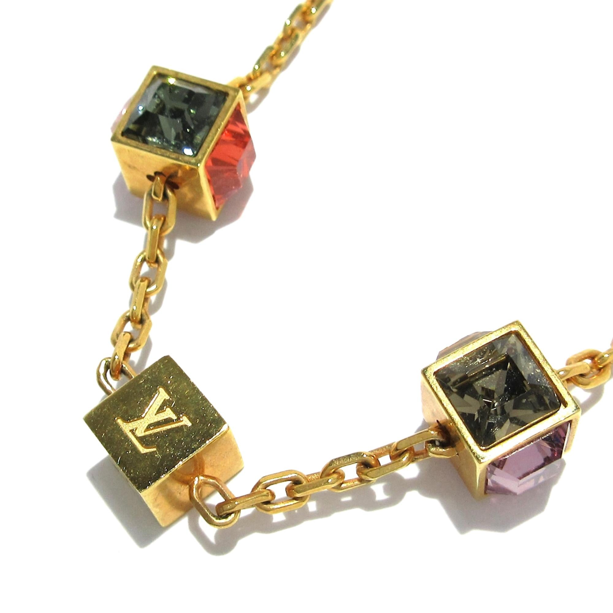 Louis Vuitton Gamble Sunset Long Necklace (SHG-AKaPZC)