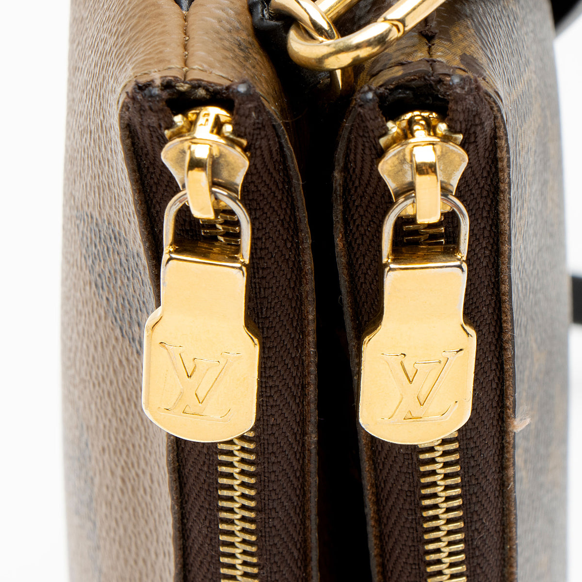 Louis Vuitton Giant Monogram Canvas Double Zip Pochette