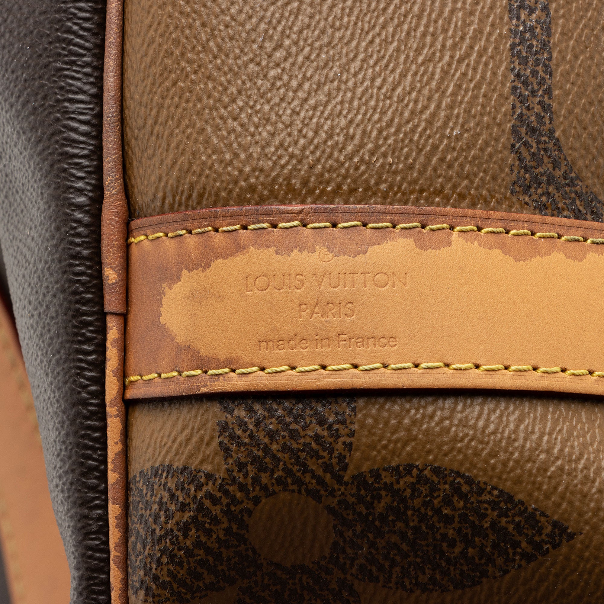 Louis Vuitton Giant Monogram Canvas Keepall Bandouliere 50 Duffle Bag