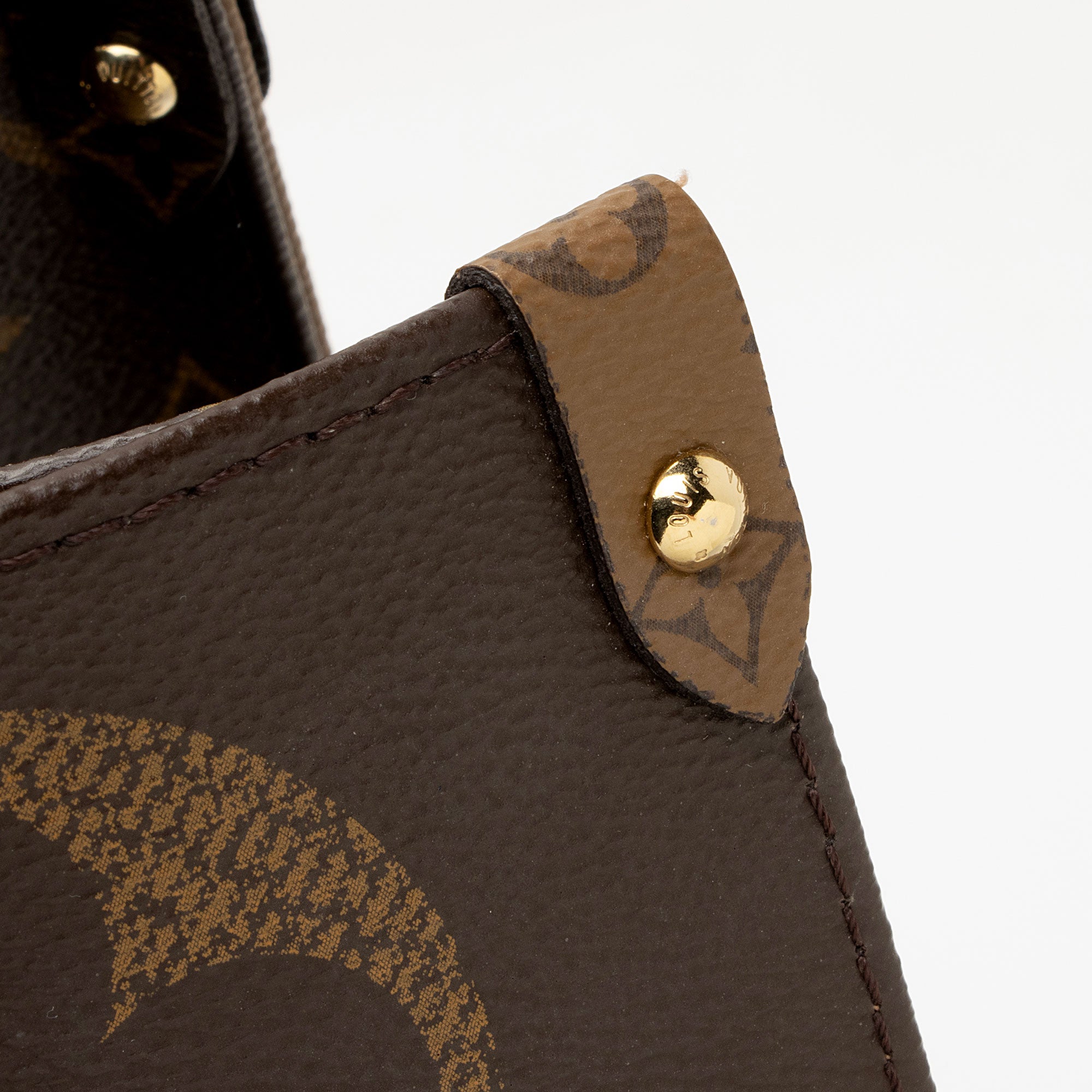 Louis Vuitton Giant Monogram Canvas Onthego GM Tote (SHF-2xyle4)