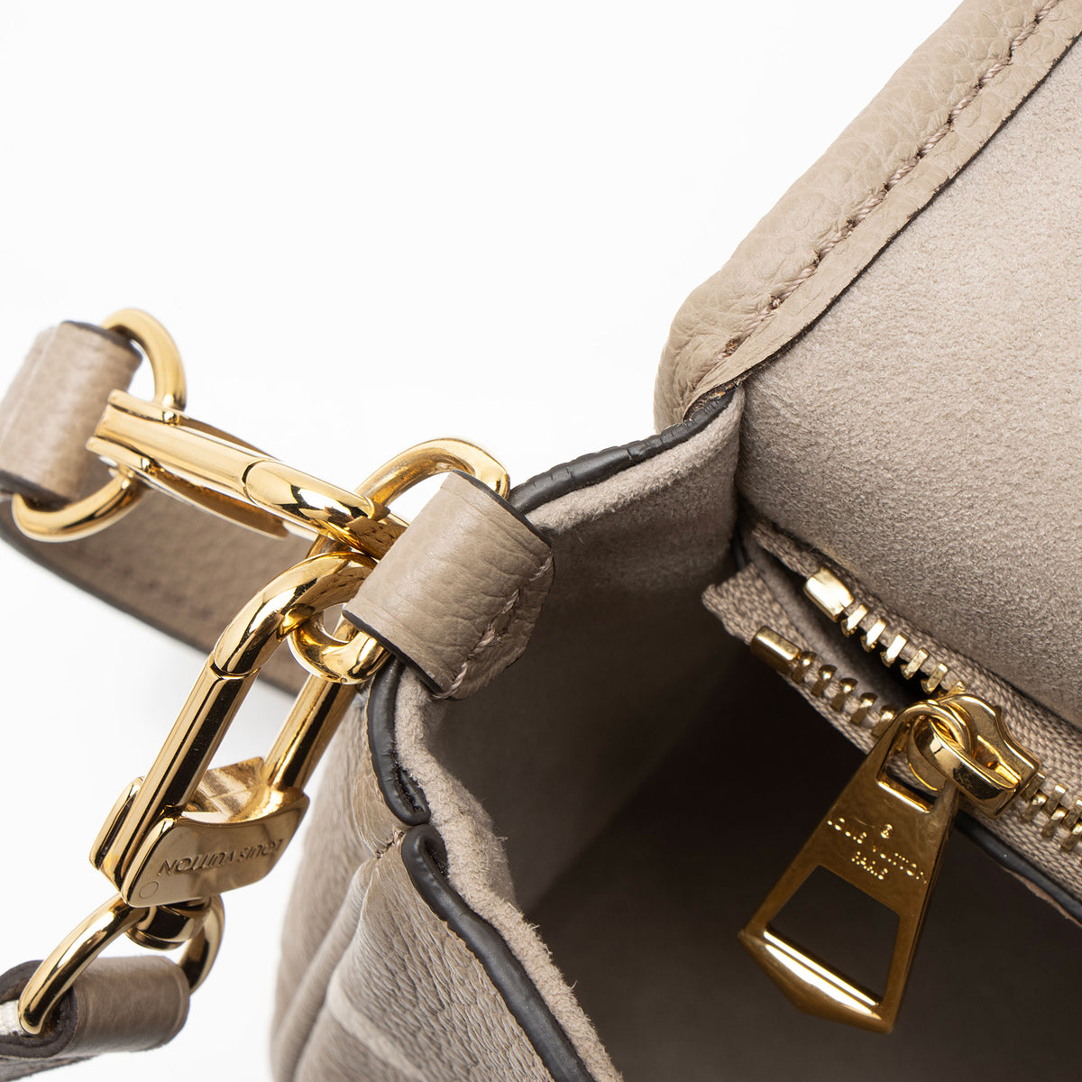Louis Vuitton Giant Monogram Empreinte Bicolor Diane Shoulder Bag