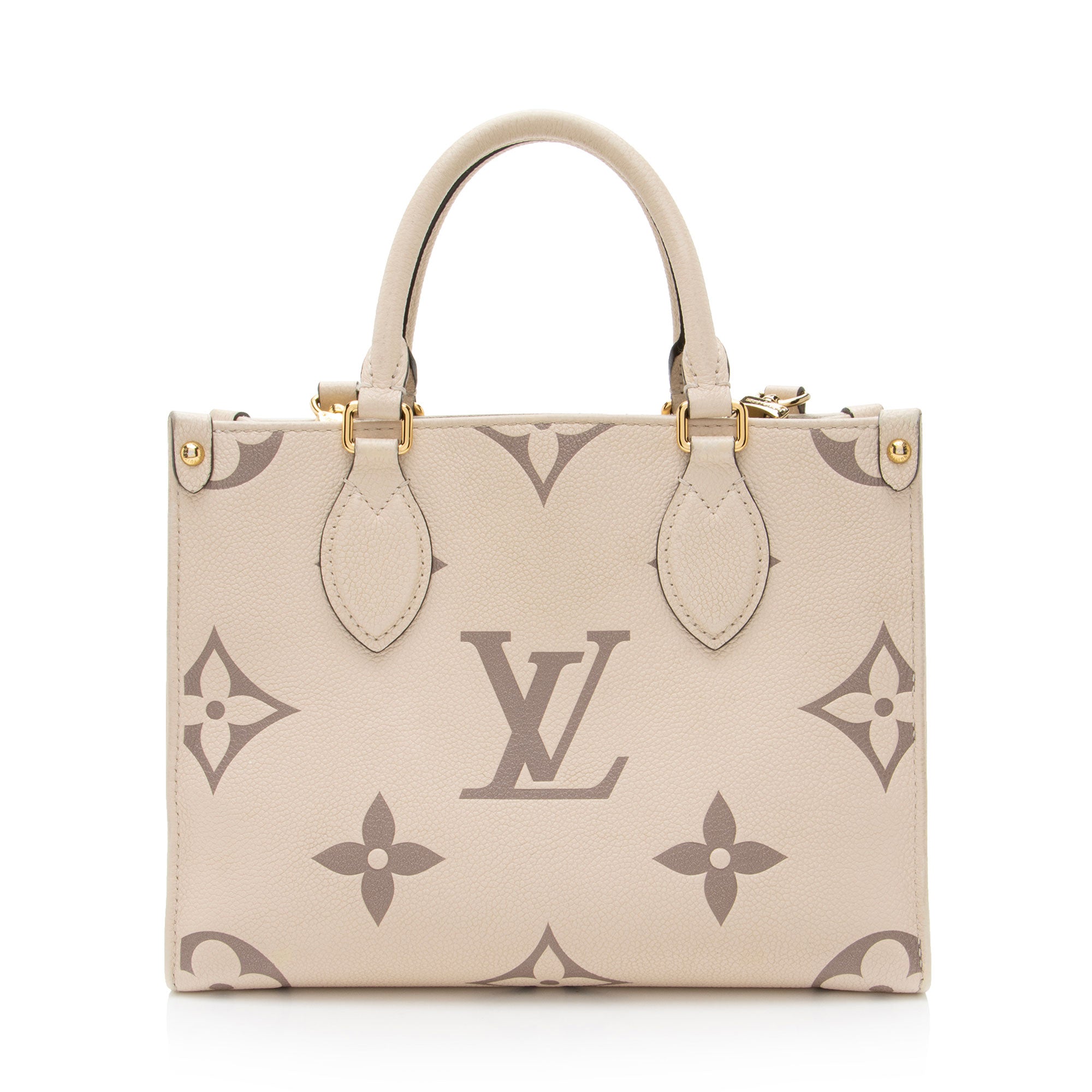 Louis Vuitton Giant Monogram Empreinte Bicolor Onthego PM Tote