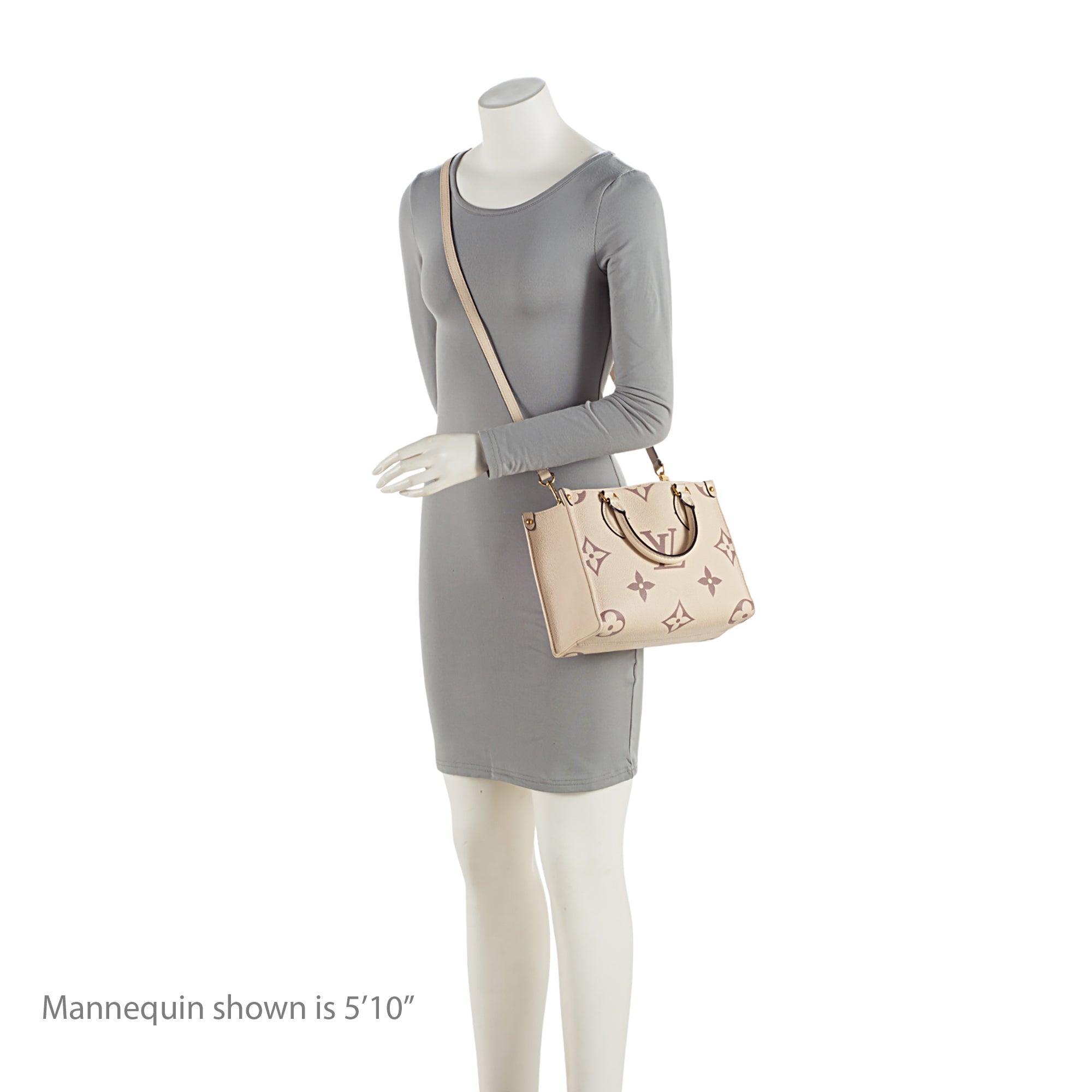 Louis Vuitton Giant Monogram Empreinte Bicolor Onthego PM Tote