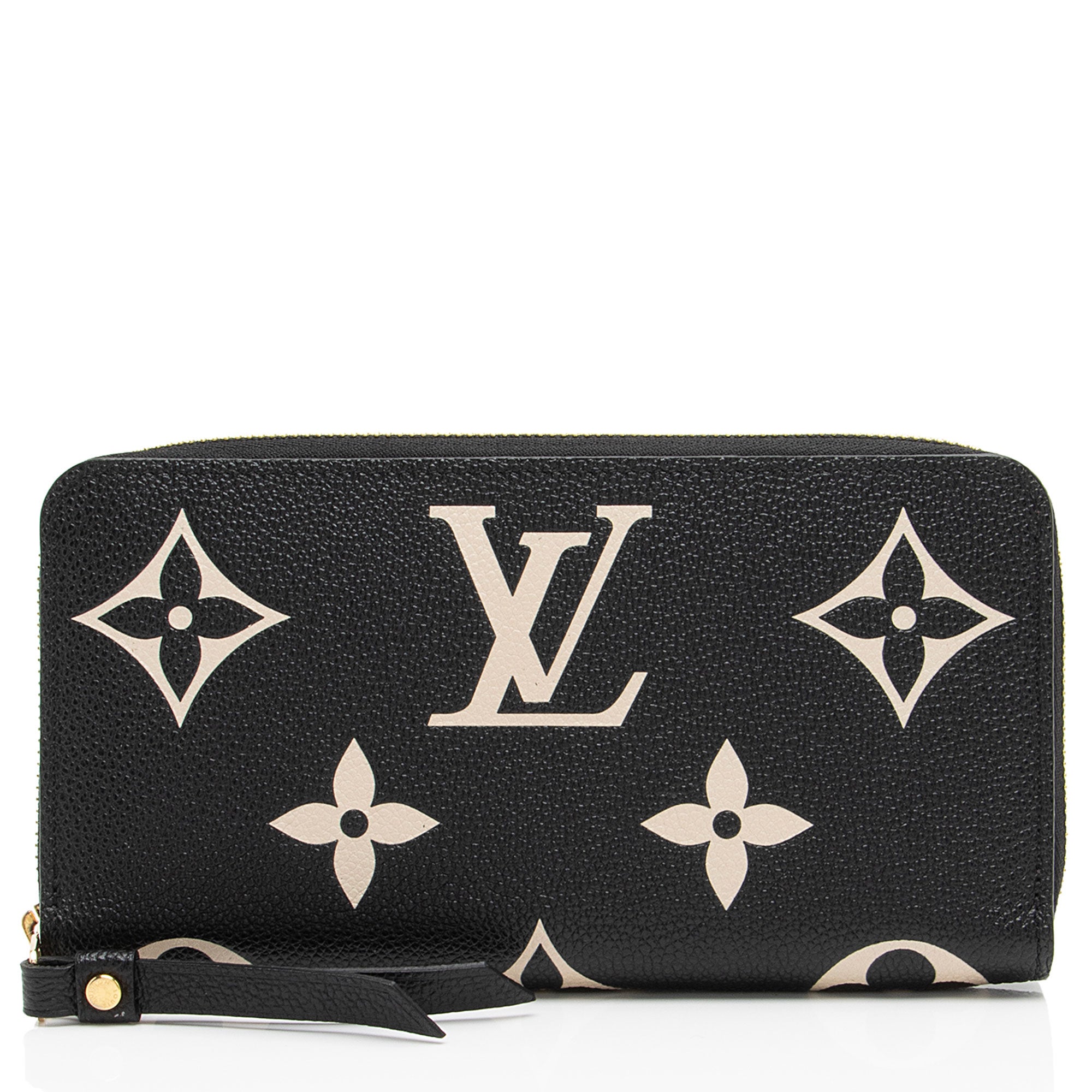 Louis Vuitton Giant Monogram Empreinte Bicolor Zippy Wallet