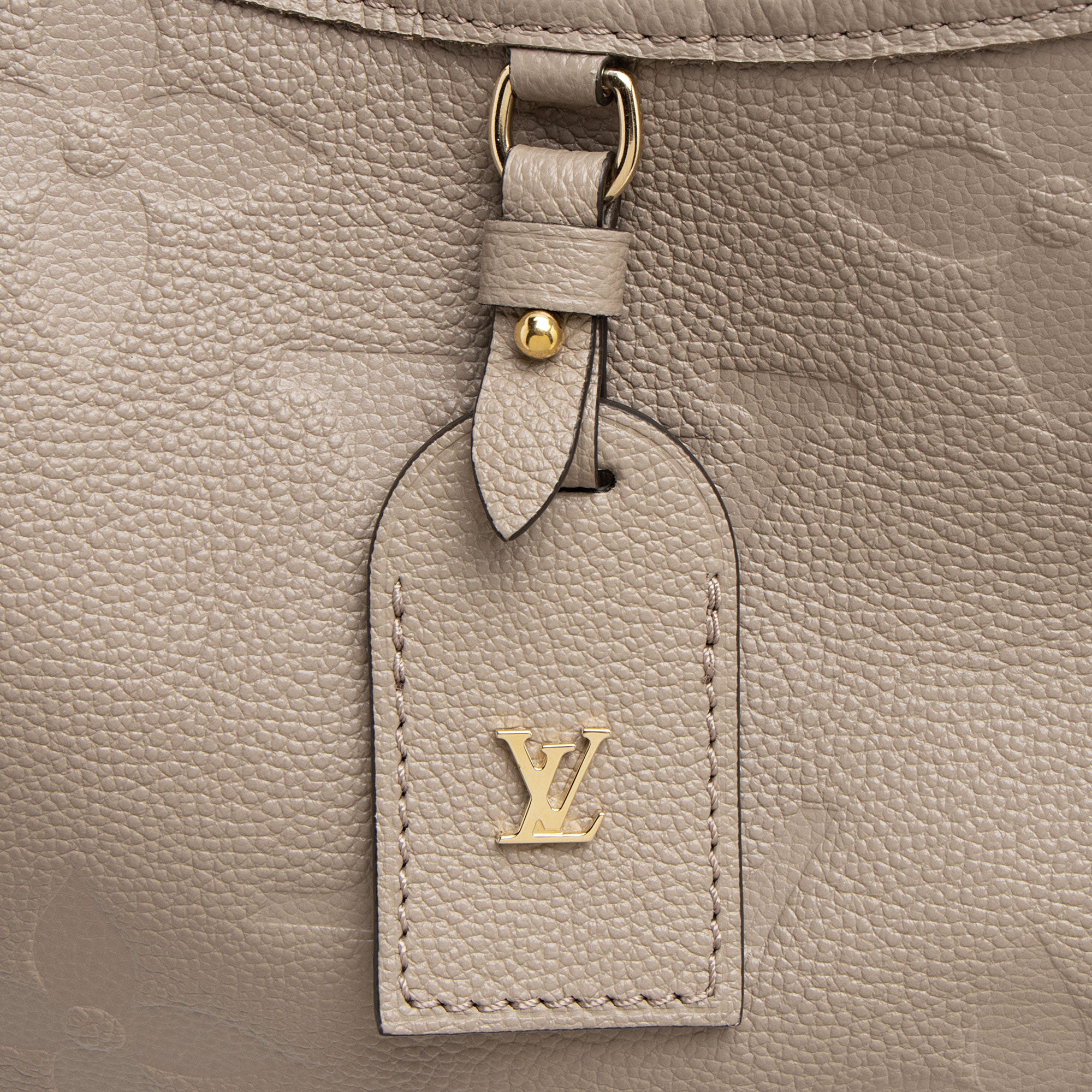 Louis Vuitton Giant Monogram Empreinte CarryAll MM Shoulder Bag