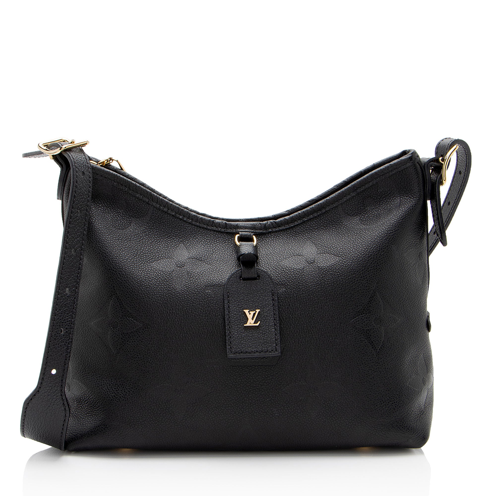 Louis Vuitton Giant Monogram Empreinte CarryAll PM Shoulder Bag