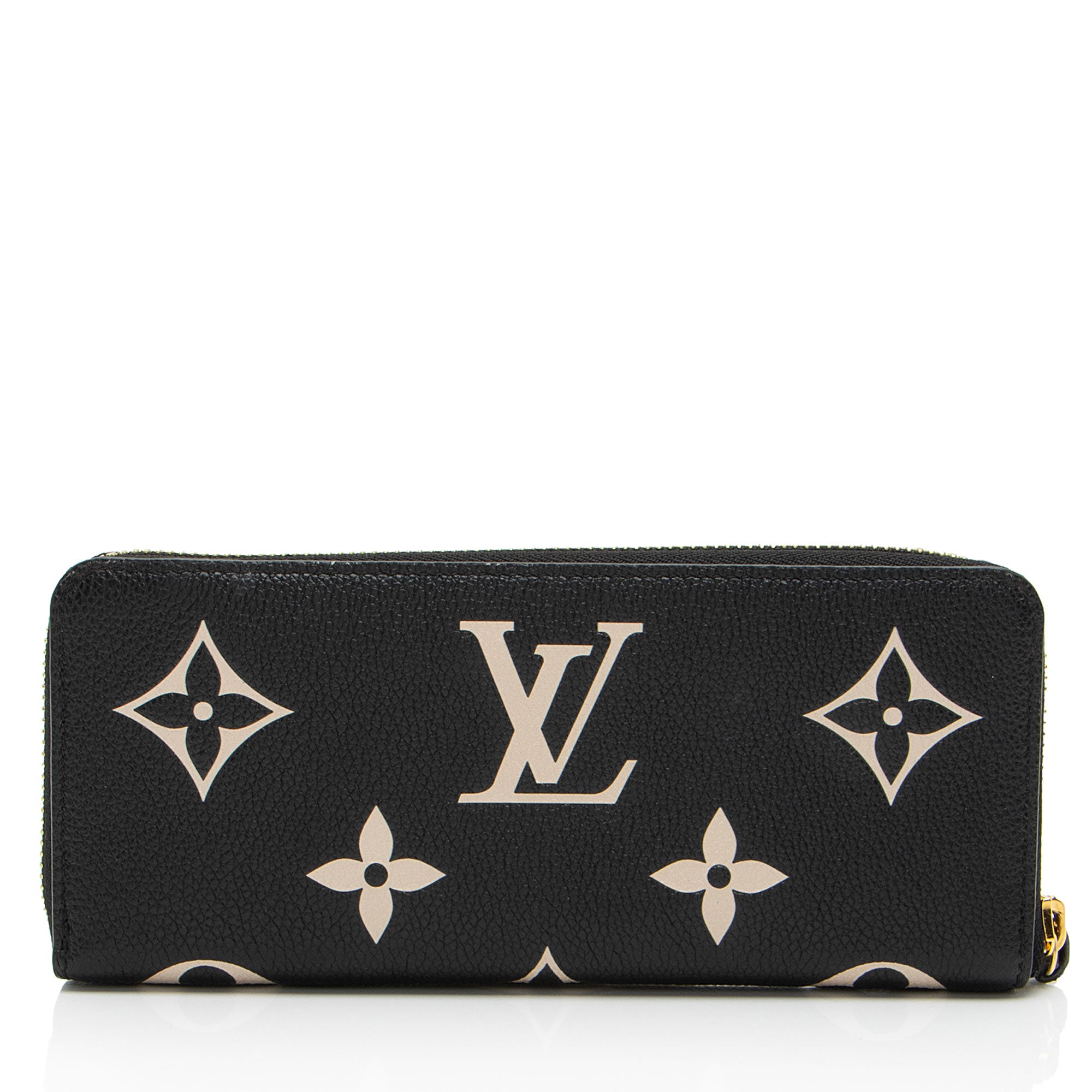 Louis Vuitton Giant Monogram Empreinte Clemence Wallet (SHF-DYQGTL)
