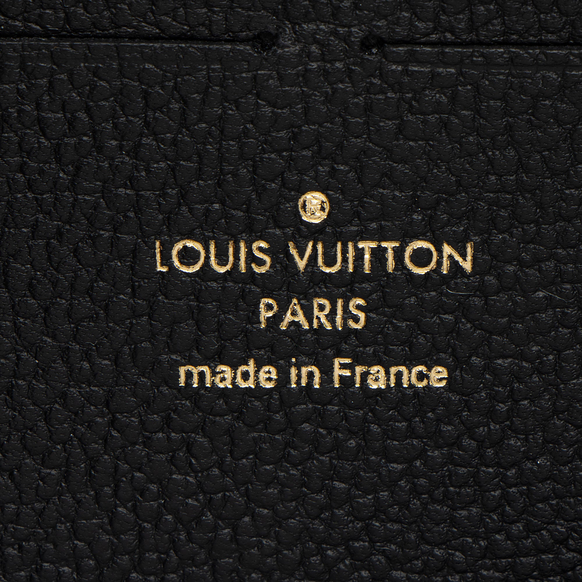 Louis Vuitton Giant Monogram Empreinte Clemence Wallet (SHF-DYQGTL)