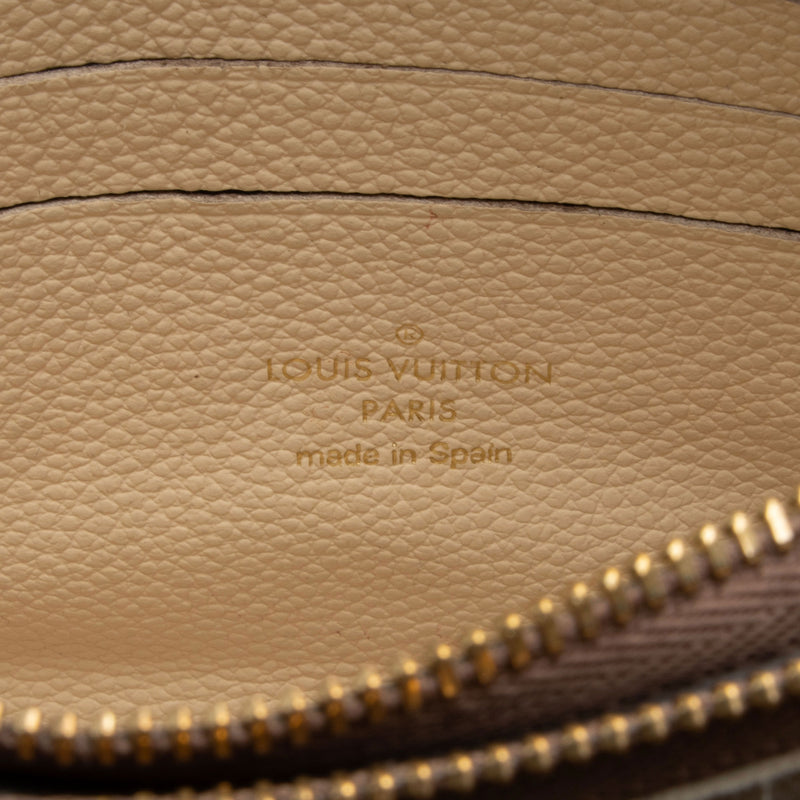 Louis Vuitton Giant Monogram Empreinte Double Zip Pochette (SHF-tJwkDt)