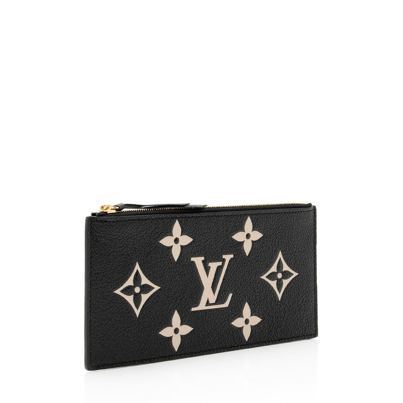 Louis Vuitton Monogram Empreinte CarryAll MM Pochette (SHF-1uDtSx