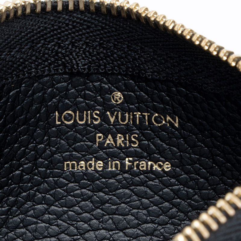 Louis Vuitton Black And Beige Giant Monogram Empreinte Cosmetic