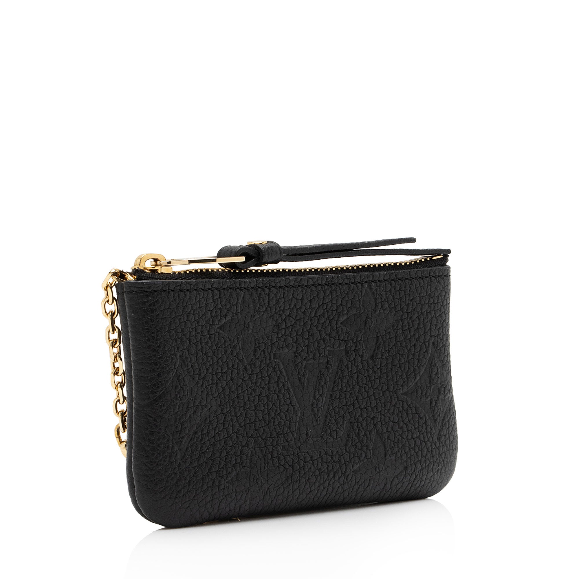 Louis Vuitton Giant Monogram Empreinte Key Pouch (SHF-HrHxfj)