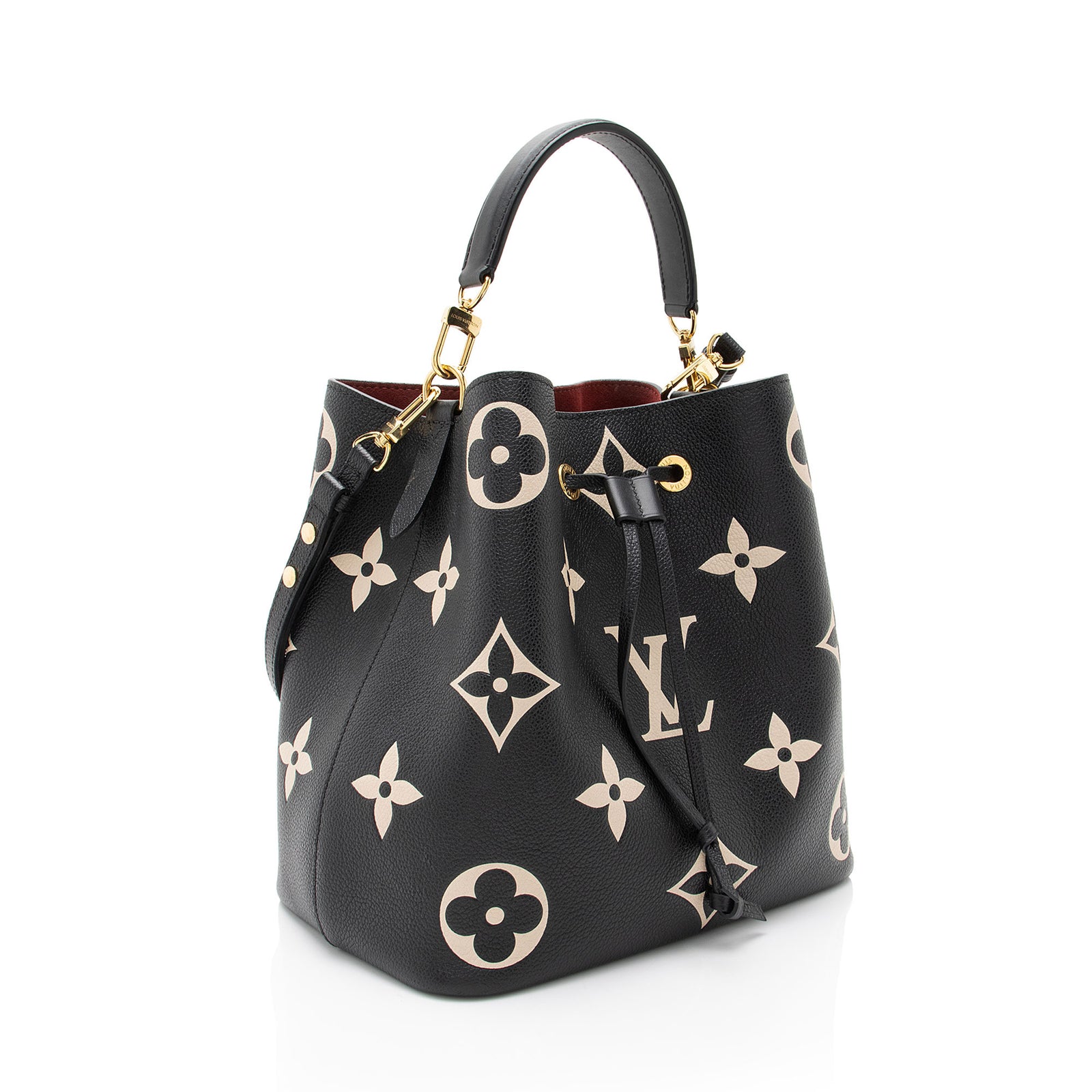 Louis Vuitton Giant Monogram Empreinte Leather Neonoe MM Shoulder 