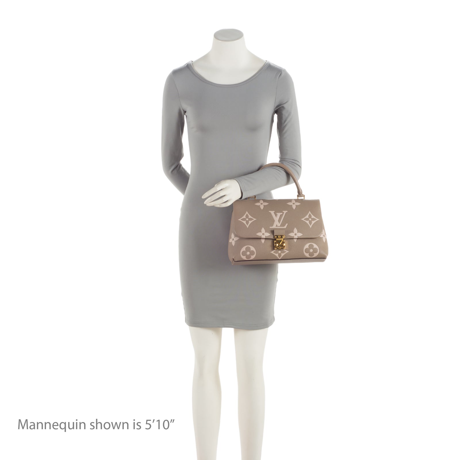 Louis Vuitton Giant Monogram Empreinte Madeleine MM Top Handle Bag SH LuxeDH