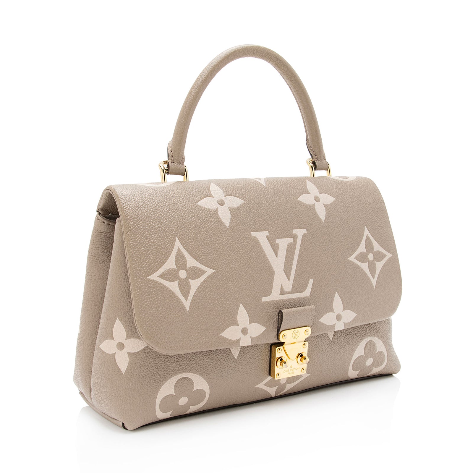 Louis Vuitton Giant Monogram Empreinte Madeleine MM Top Handle Bag 