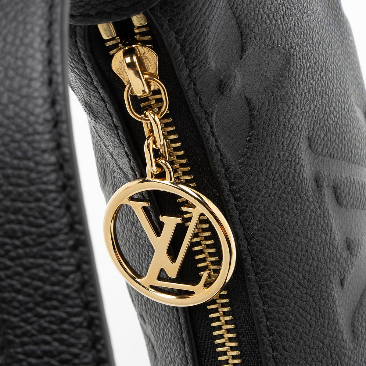 Louis Vuitton Giant Monogram Empreinte Mini Moon Shoulder Bag