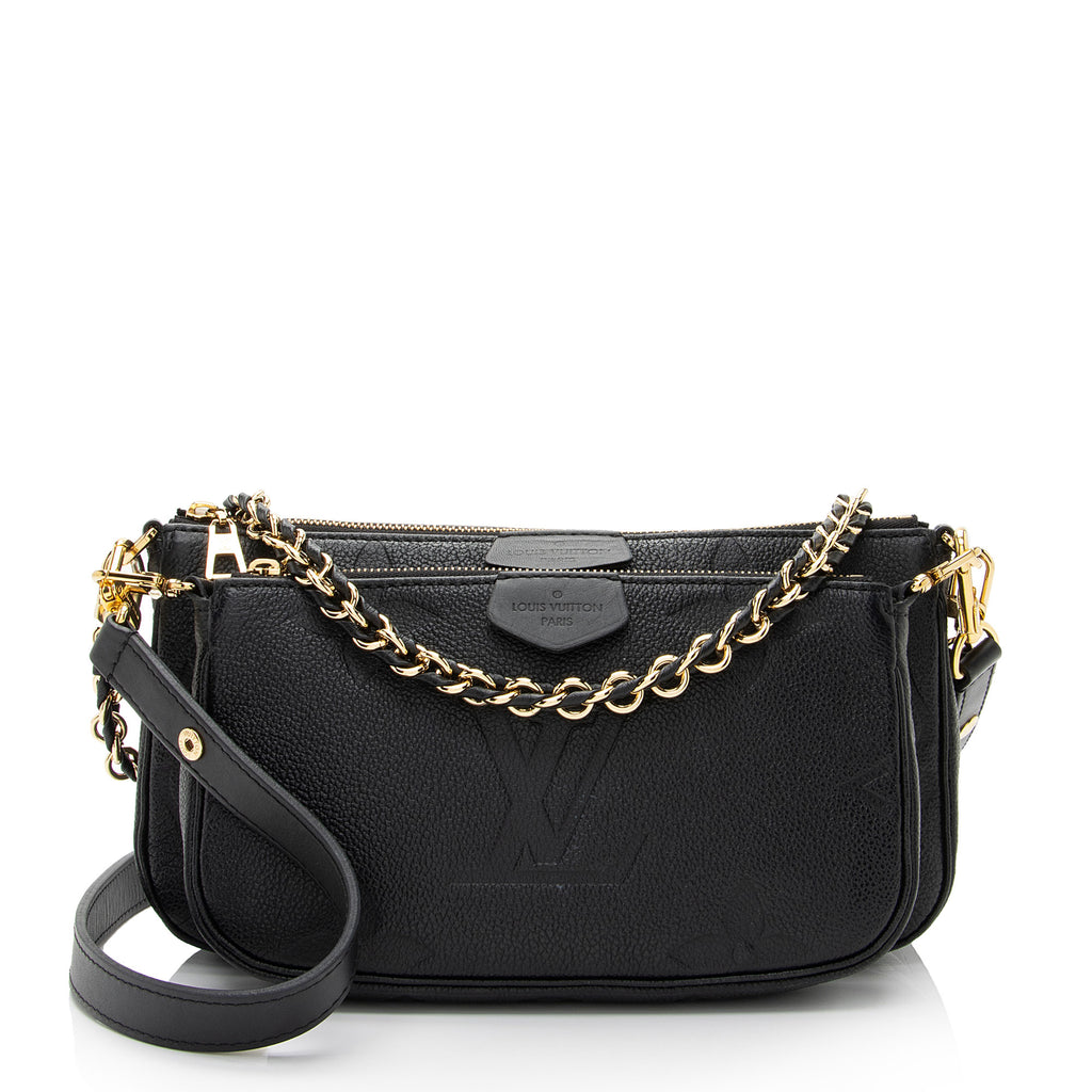 black louis vuitton multi pochette