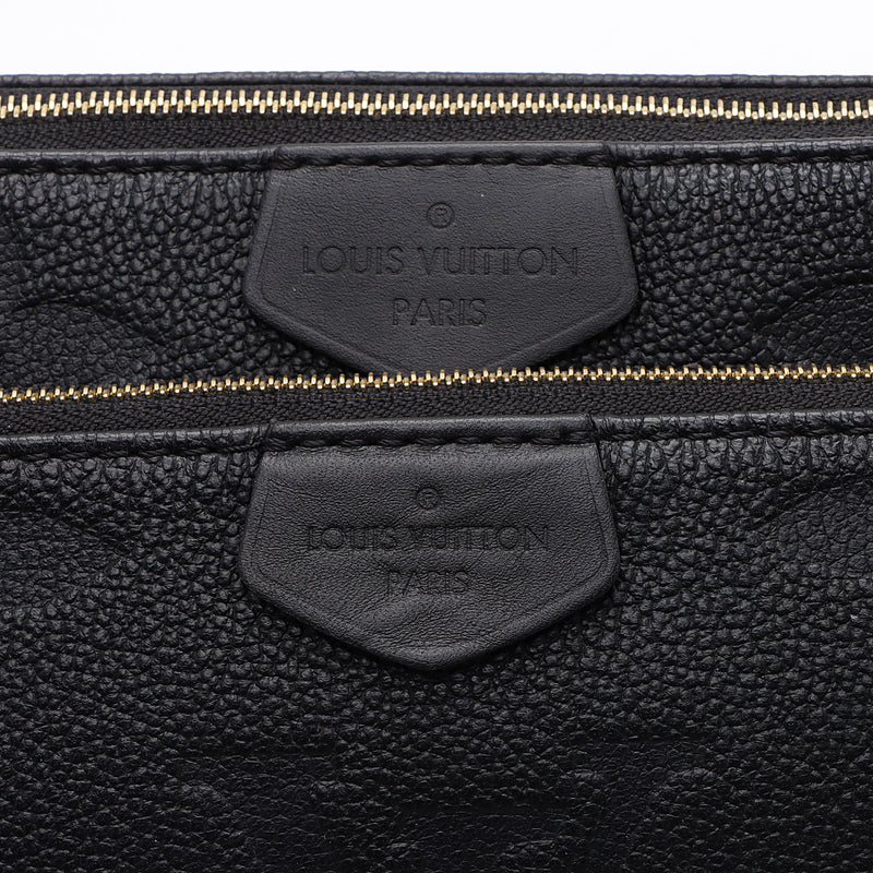 Louis Vuitton Giant Empreinte Leather Crafty Pochette (SHF-21851) – LuxeDH