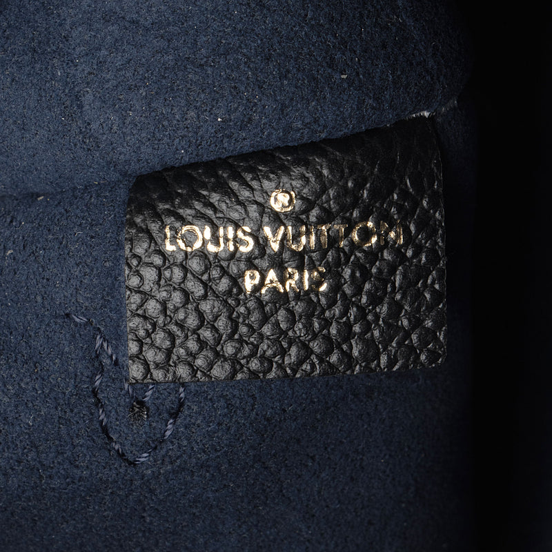 Louis Vuitton Giant Monogram Empreinte Neverfull MM Pochette (SHF-uMpZHz)