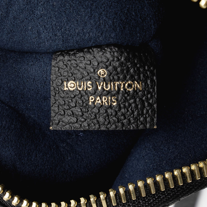 Louis Vuitton Giant Monogram Empreinte Neverfull MM Pochette (SHF-a6BlwB)