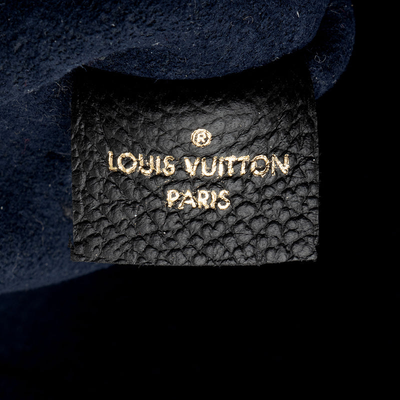 Louis Vuitton Giant Monogram Empreinte Neverfull MM Pochette (SHF-HFLcCt)