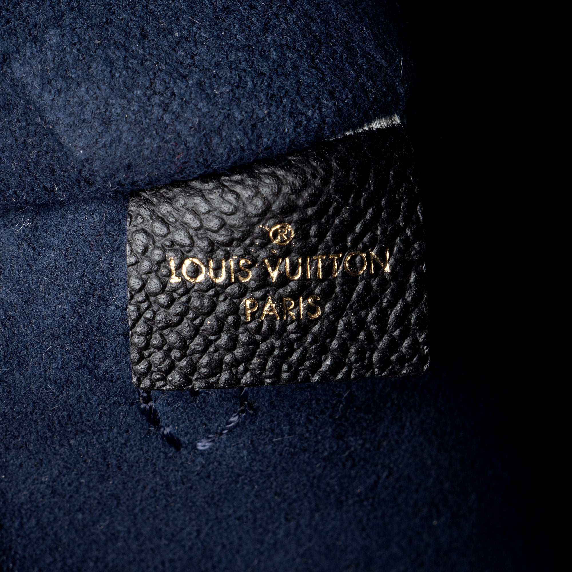 Louis Vuitton Giant Monogram Empreinte Neverfull MM Pochette