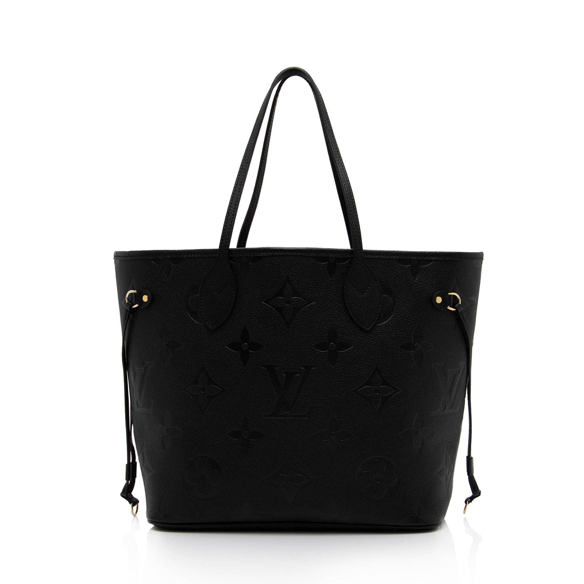 Louis Vuitton Giant Monogram Empreinte Neverfull MM Tote (SHF-gknuRH)