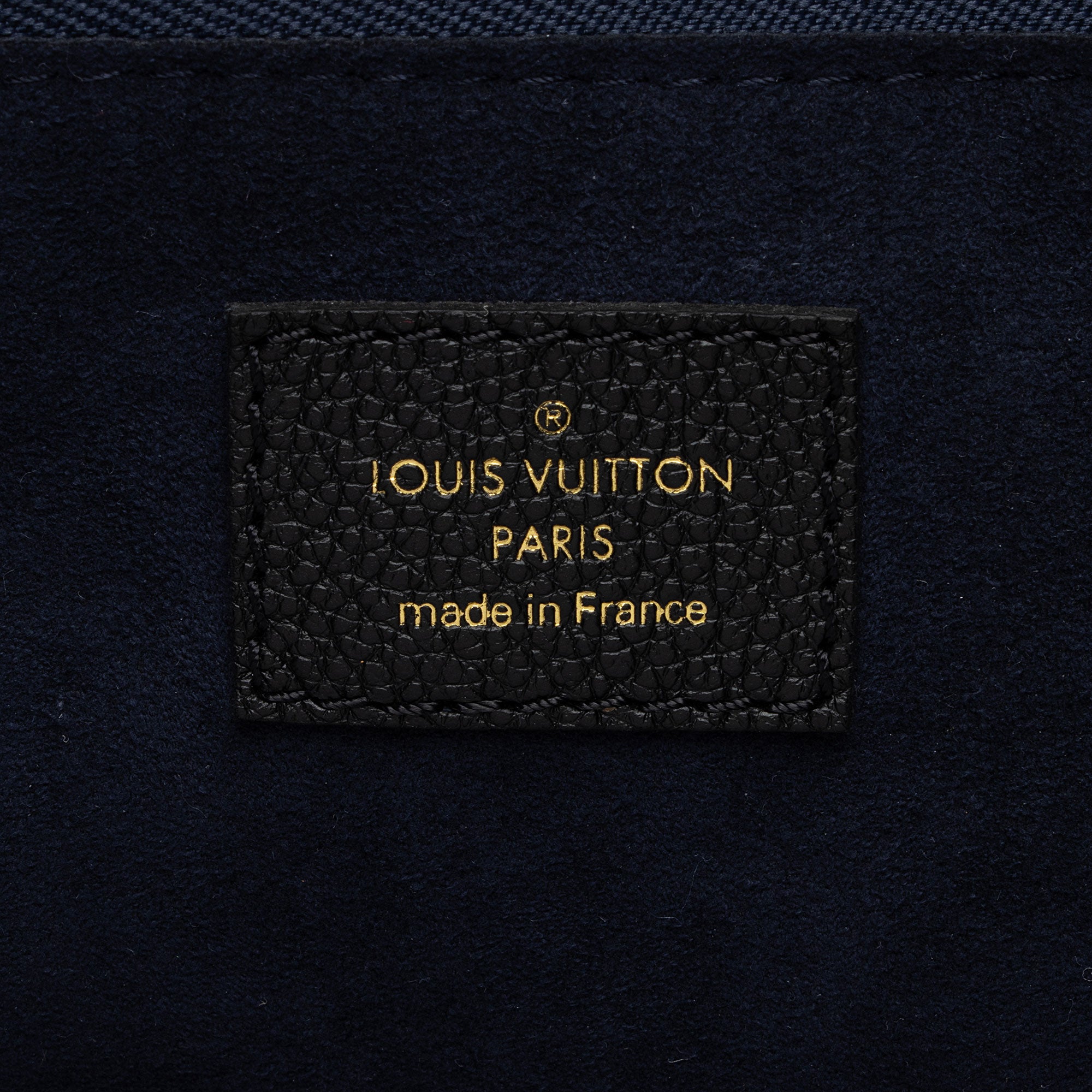 Louis Vuitton Giant Monogram Empreinte Neverfull MM Tote (SHF-gknuRH)