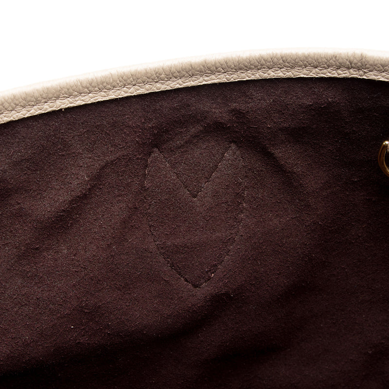 Louis Vuitton Giant Monogram Empreinte Neverfull MM Tote (SHF-1Uqs4X)