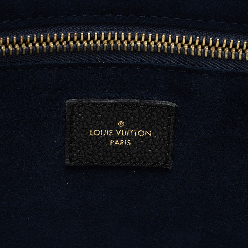 Louis Vuitton Giant Monogram Empreinte Neverfull MM Tote (SHF-FbmOvB)