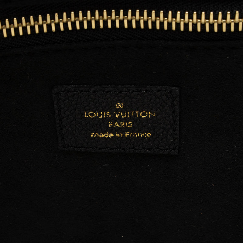 Louis Vuitton Giant Monogram Empreinte Neverfull MM Tote (SHF-HEhm6t)