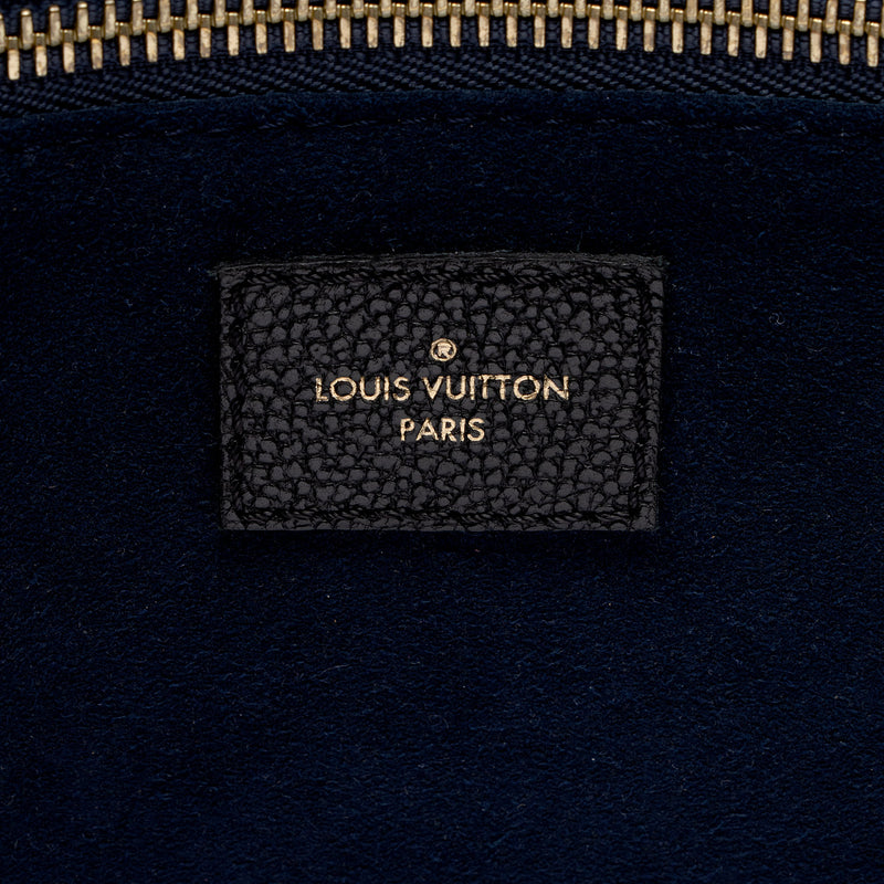 Louis Vuitton Giant Monogram Empreinte Neverfull MM Tote (SHF-8RMBWU)