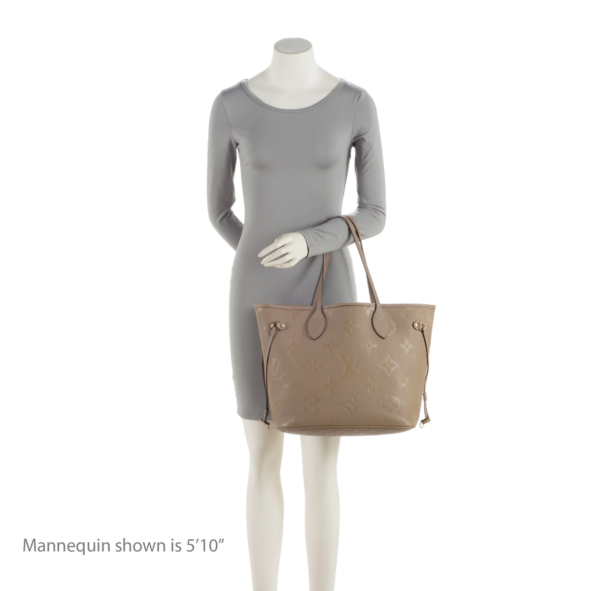 Louis Vuitton Giant Monogram Empreinte Neverfull MM Tote