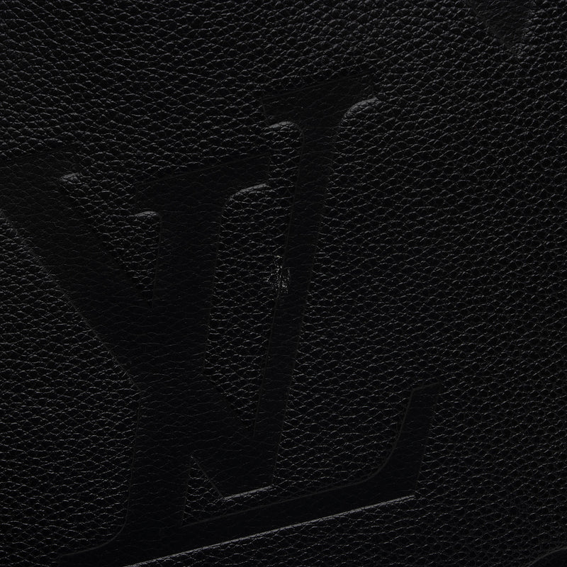 Louis Vuitton Tote Pont Neuf Monogram Empreinte Mini Noir Black in