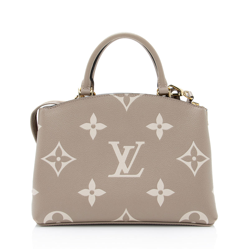 Louis Vuitton Giant Monogram Empreinte Leather Speedy Bandouliere Nano  Satchel, Louis Vuitton Handbags