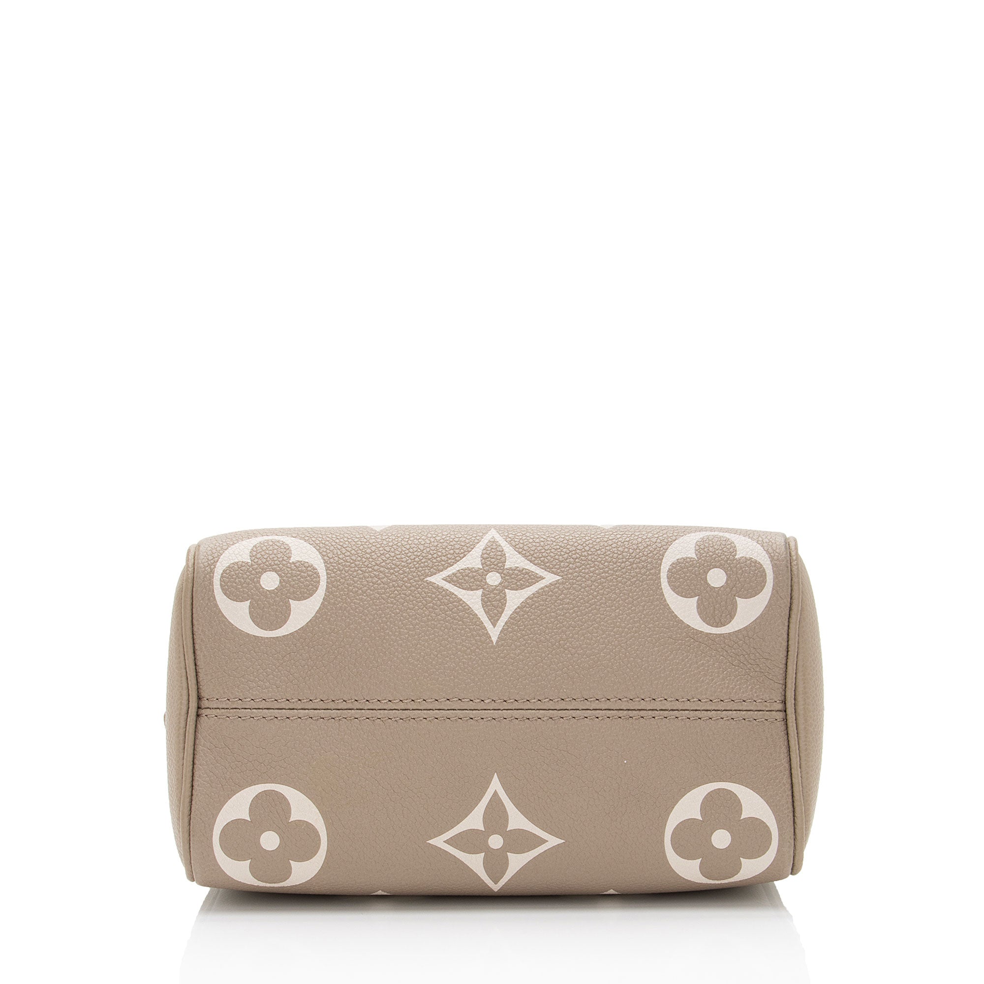 Louis Vuitton Giant Monogram Empreinte Bicolor Speedy Bandouliere 20 Satchel (SHF-oBDaSf)