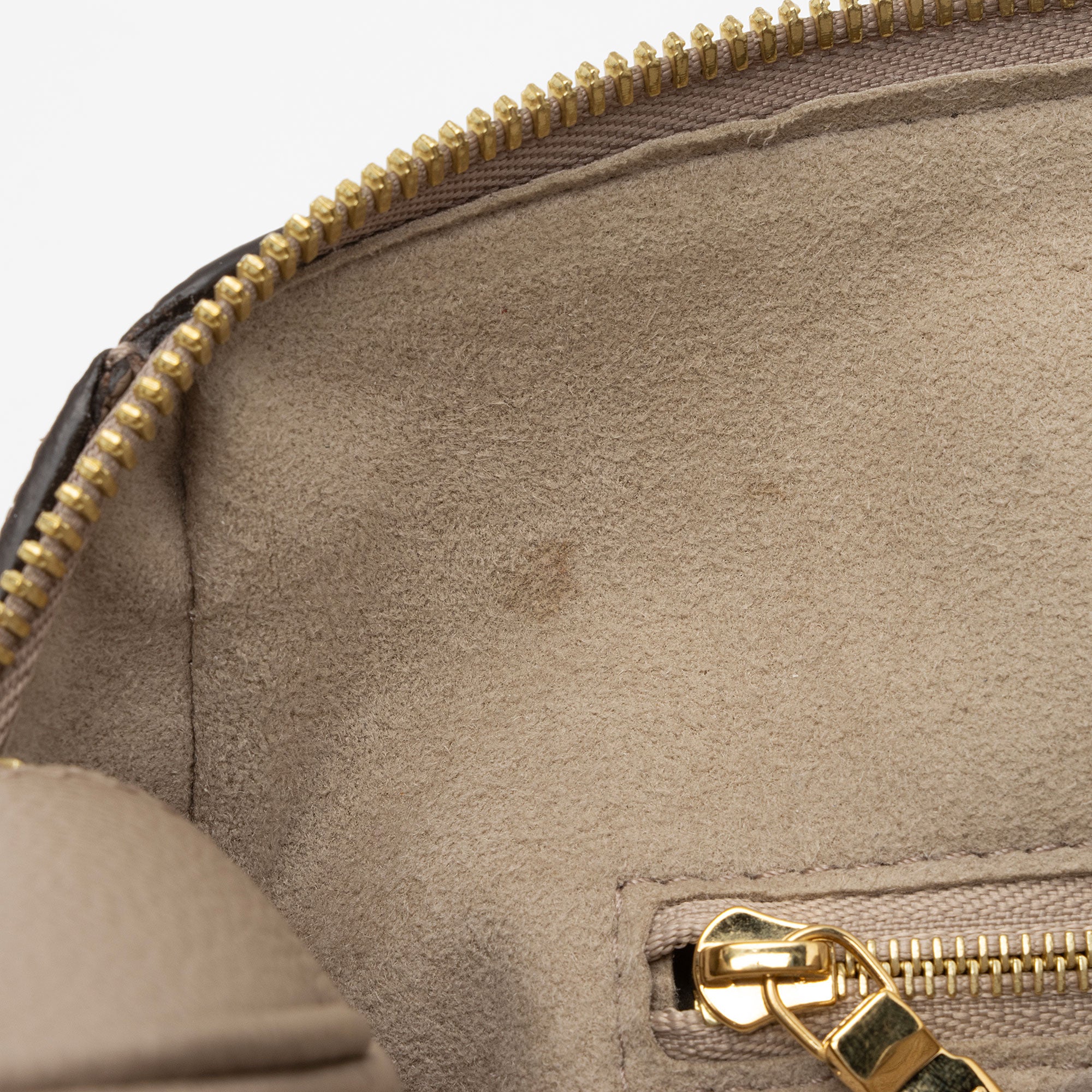 Louis Vuitton Giant Monogram Empreinte Speedy Bandouliere 25 Satchel (SHF-IaNyOF)