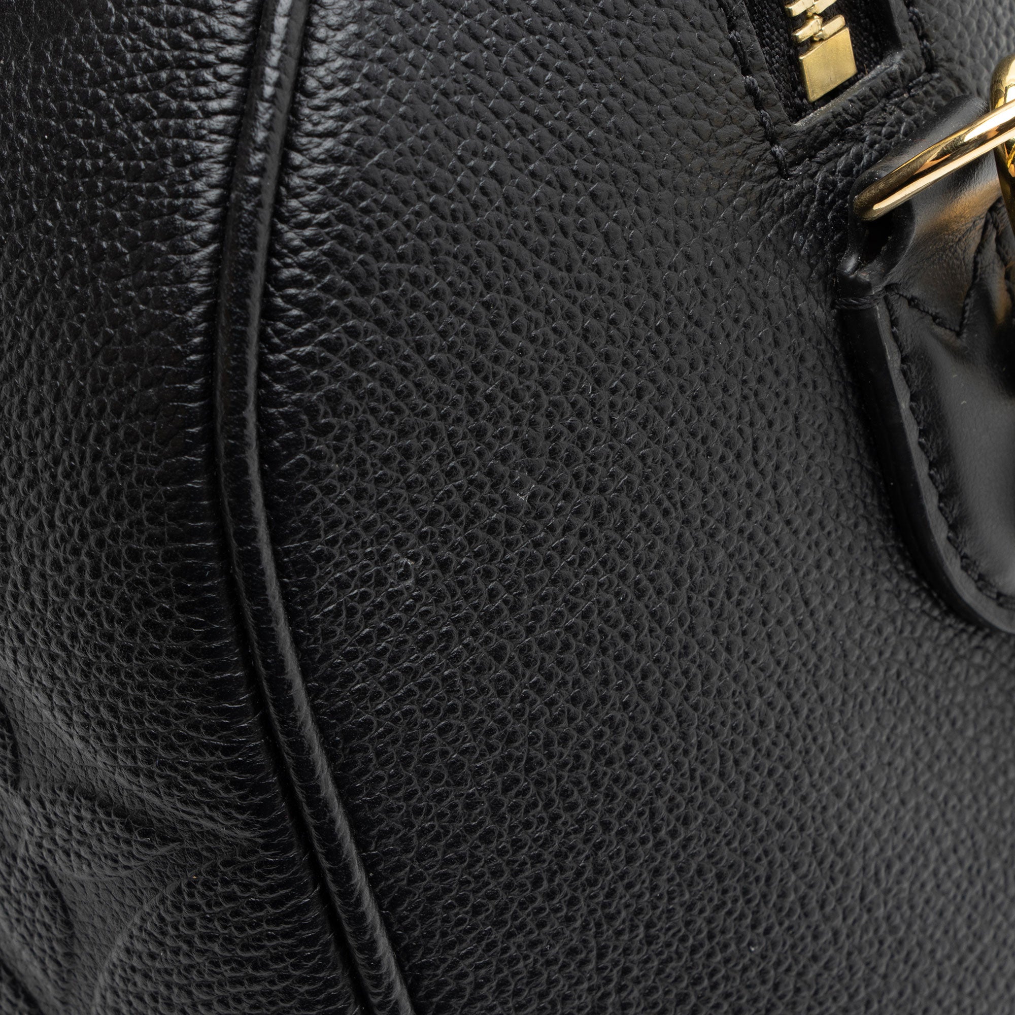 Louis Vuitton Giant Monogram Empreinte Speedy Bandouliere 25 Satchel