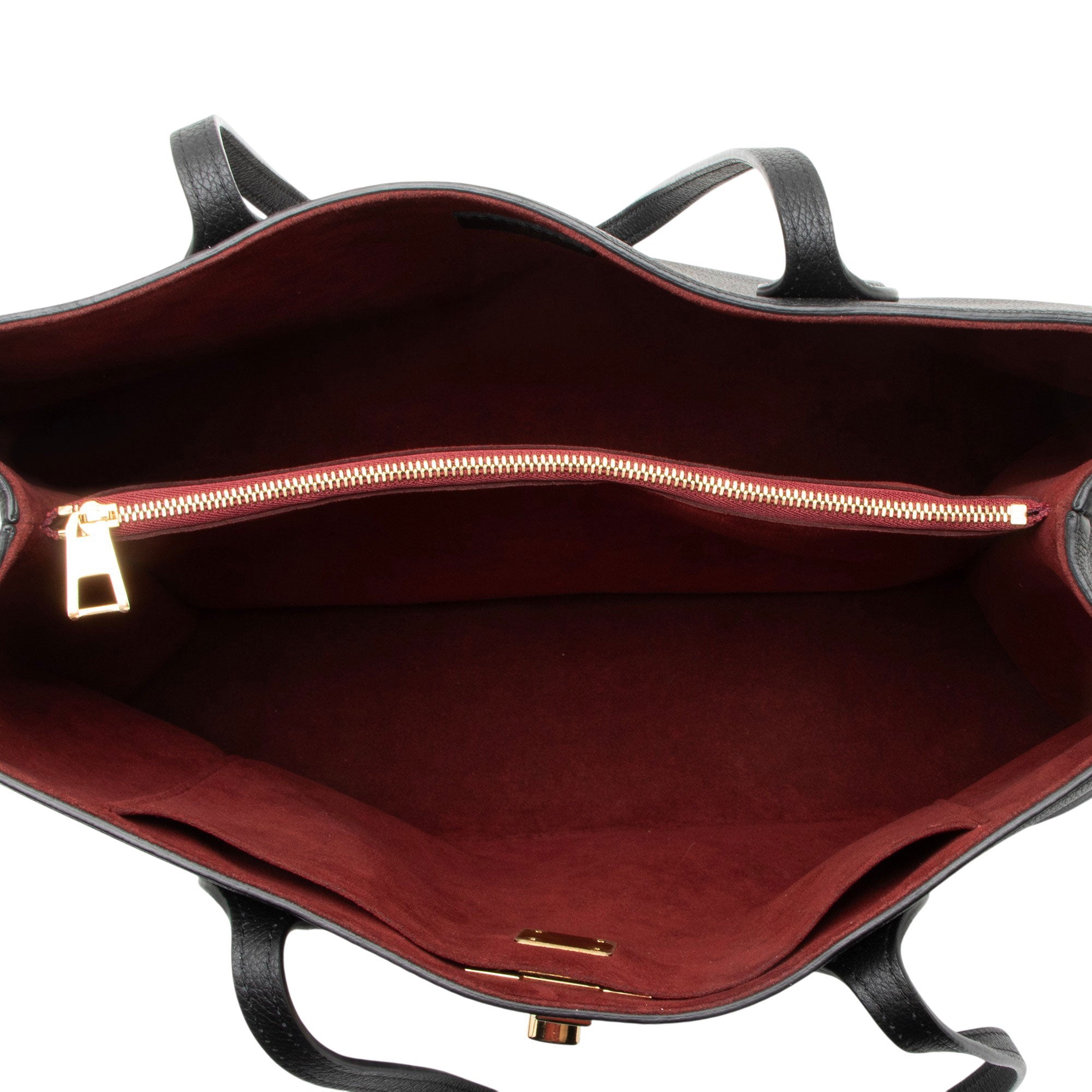 Louis Vuitton Grained Calfskin Lockme Shopper Tote