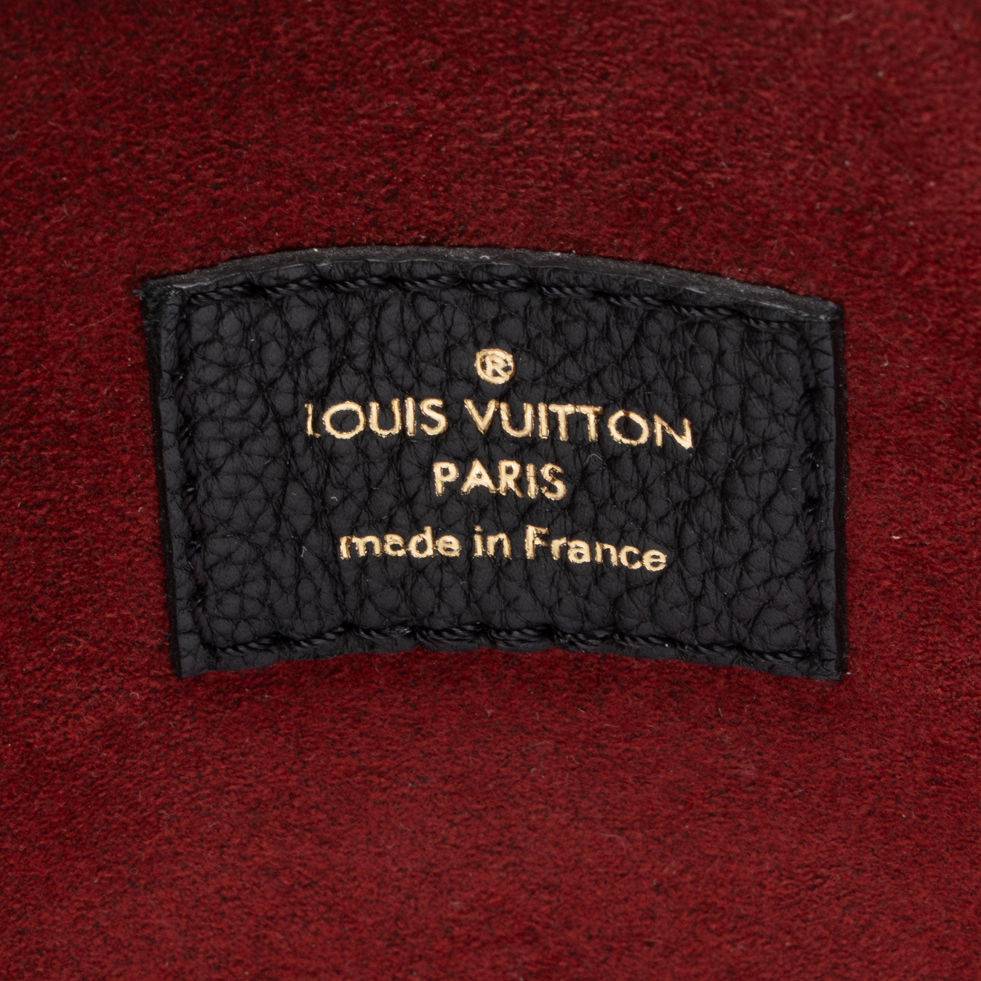 Louis Vuitton Grained Calfskin Lockme Shopper Tote