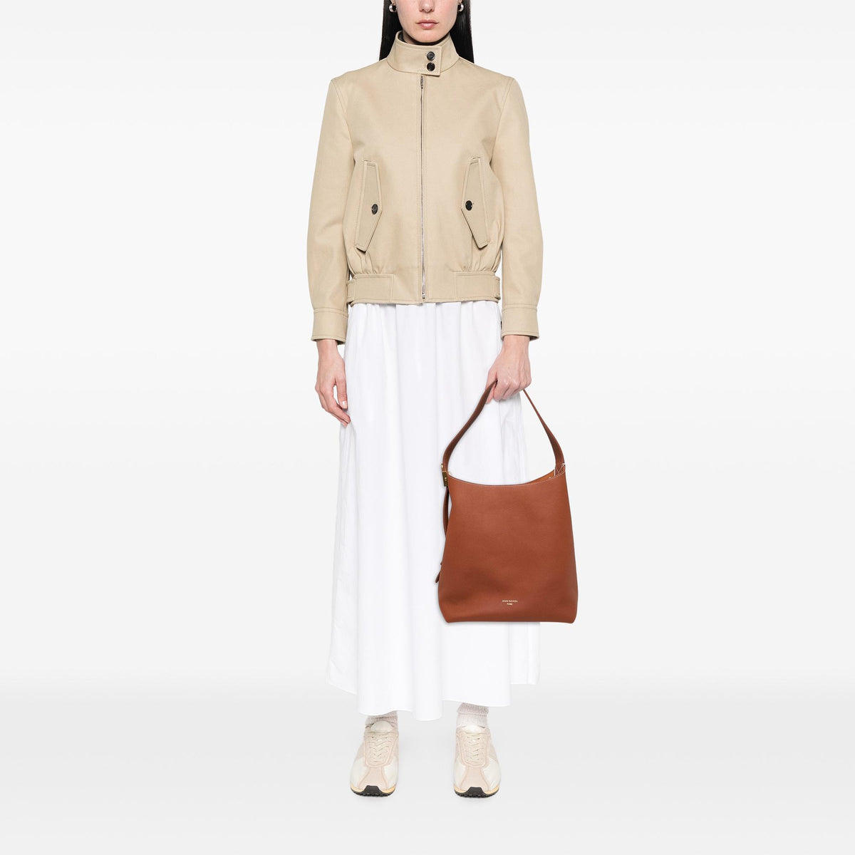 Louis Vuitton Grained Calfskin Low Key Hobo MM