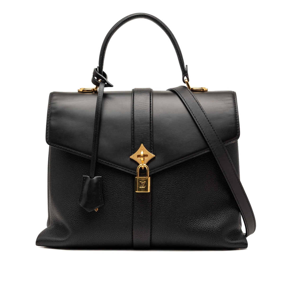 Louis Vuitton Grained Smooth Calfskin Rose Des Vents MM