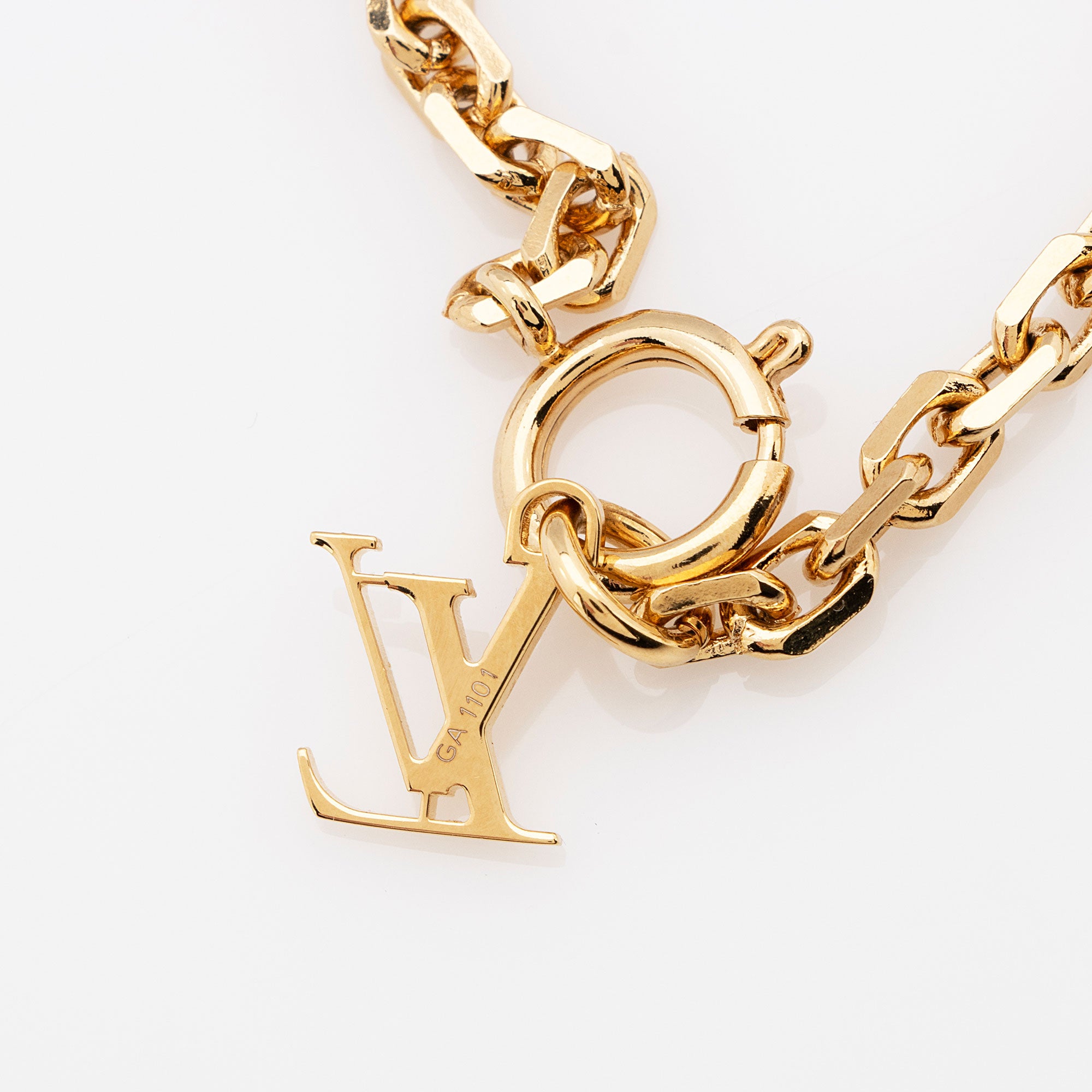 Louis Vuitton Heart Nails Necklace